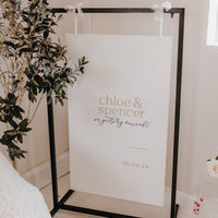 A1 Welcome Acrylic Signage