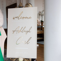 A1 Welcome Acrylic Signage