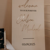A1 Welcome Acrylic Signage