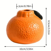 Orange Small Vase