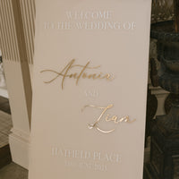 A1 Welcome Acrylic Signage