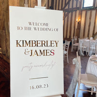 A1 Welcome Acrylic Signage