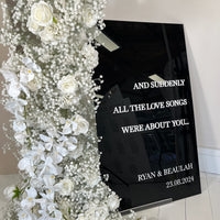 A1 Welcome Acrylic Signage