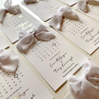 FIRST DATE A6 Save The Date