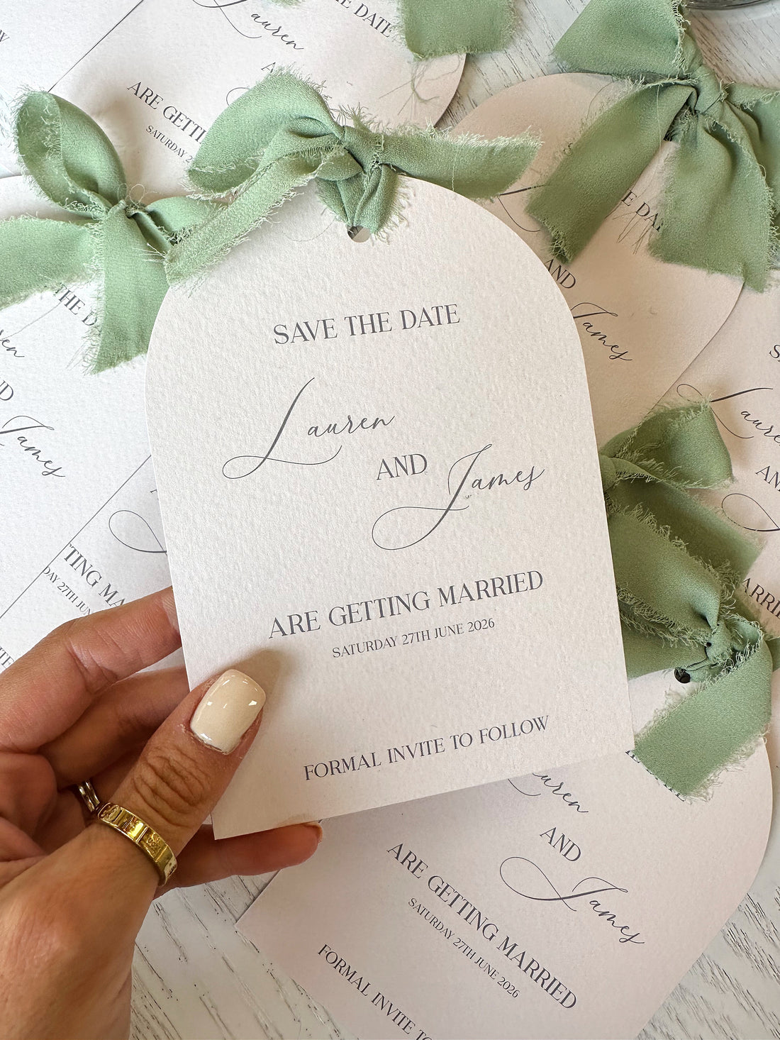 SWEET ARCH A6 Save The Date