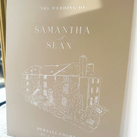 Venue Illustration Welcome Sign