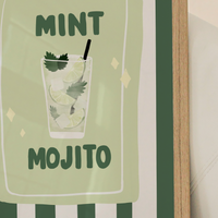 MINT MOJITO A4 Art Illustration Print