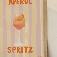 APEROL SPRITZ A4 Art Illustration Print