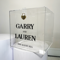 Acrylic Premium Card Box