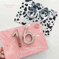 House 3D Number Acrylic Sign