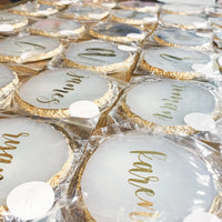 Resin Name Coaster