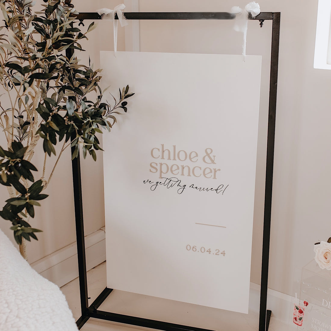 A1 Welcome Acrylic Signage