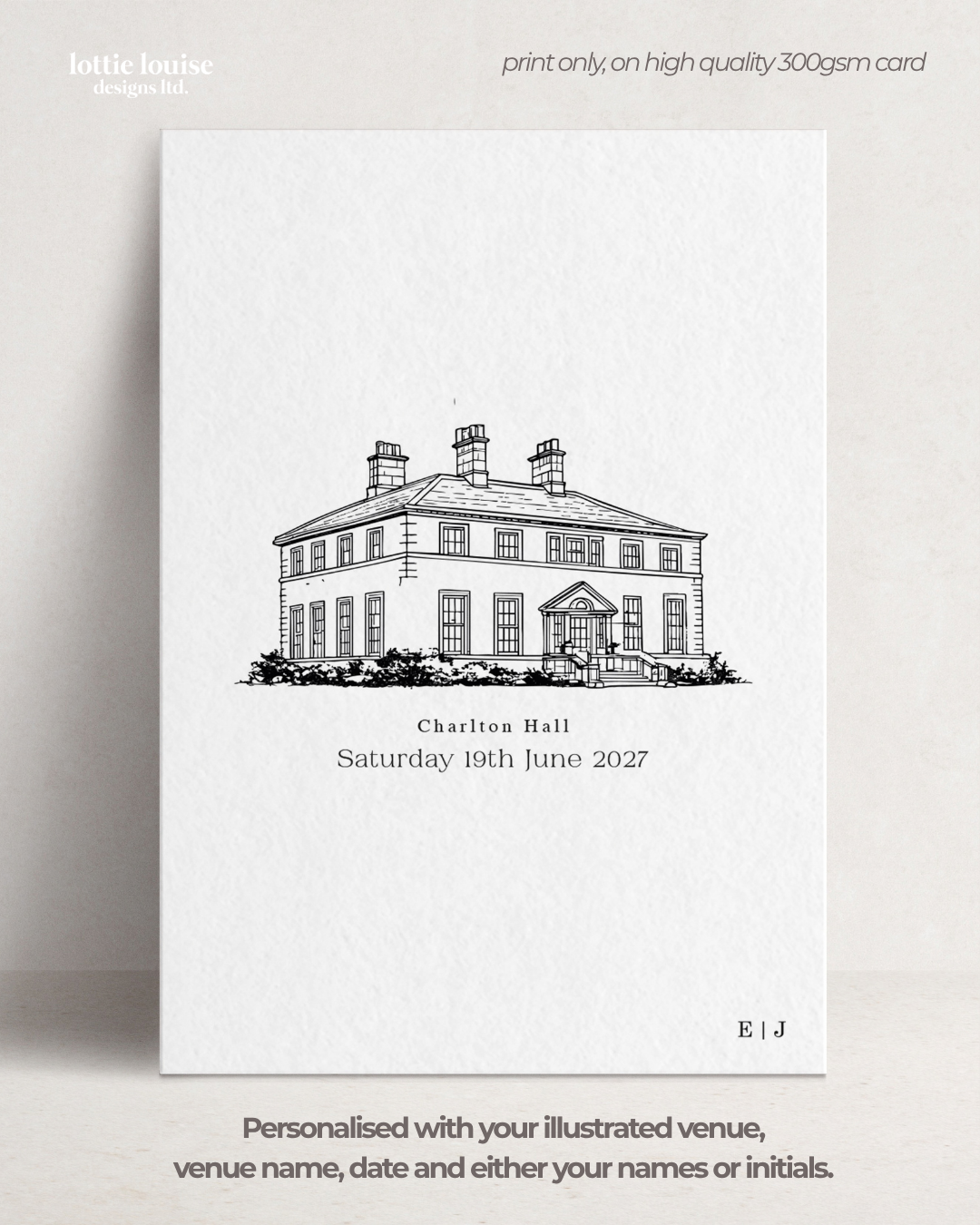 Venue Illustration Print