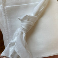 White Linen Napkins