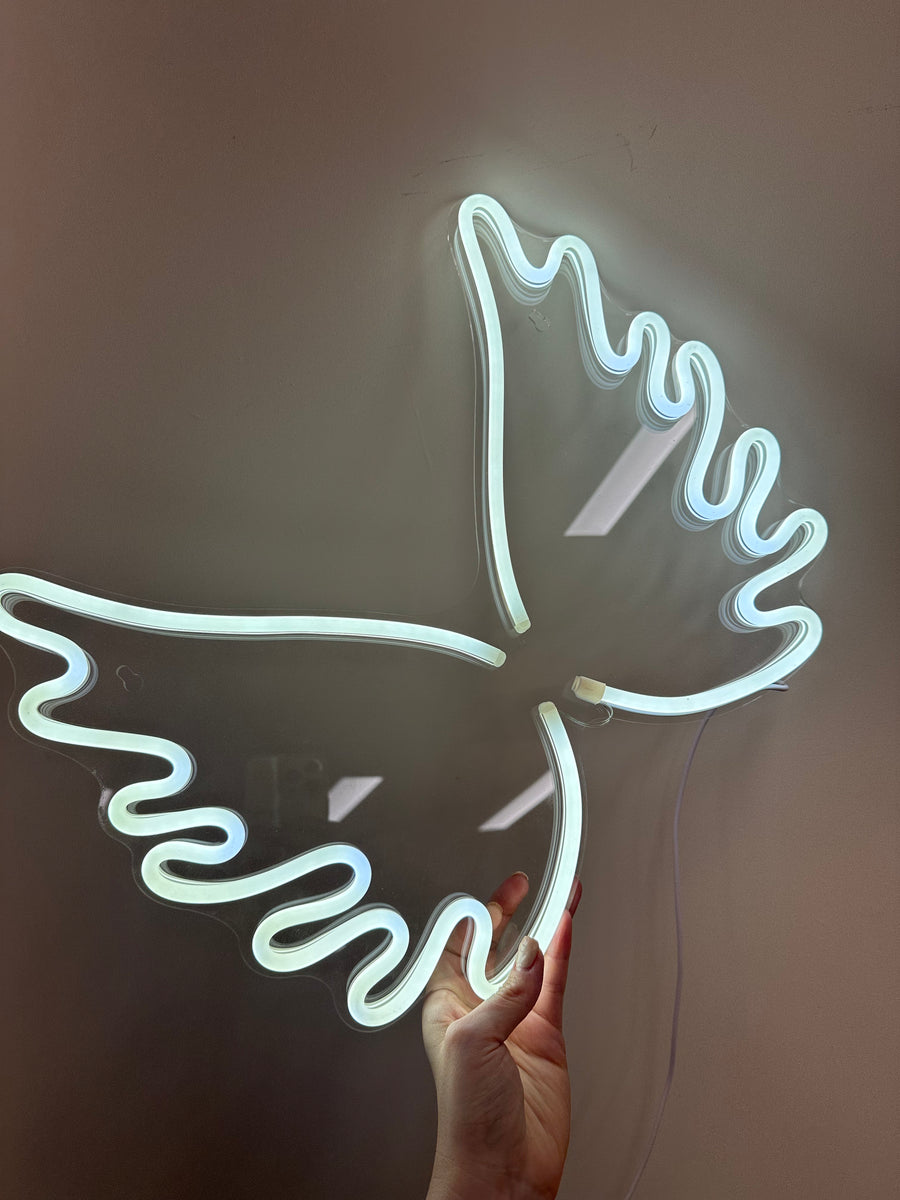 Angel Wings Neon Light