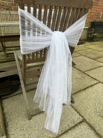 White Chair Sashes