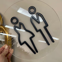 Bathroom Sign 40cm