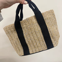 PLAIN St Tropez Straw Bag