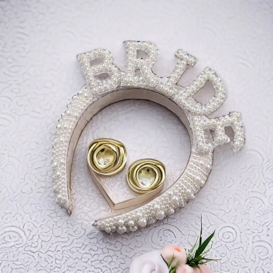 BRIDE Pearl Headband