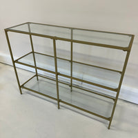 Gold Console Table COLLECTION ONLY