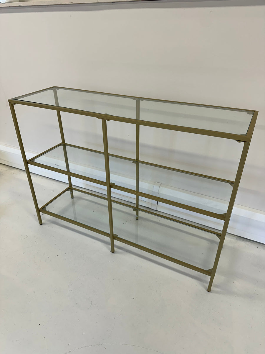 Gold Console Table COLLECTION ONLY