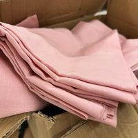 Soft Pink Linen Napkins