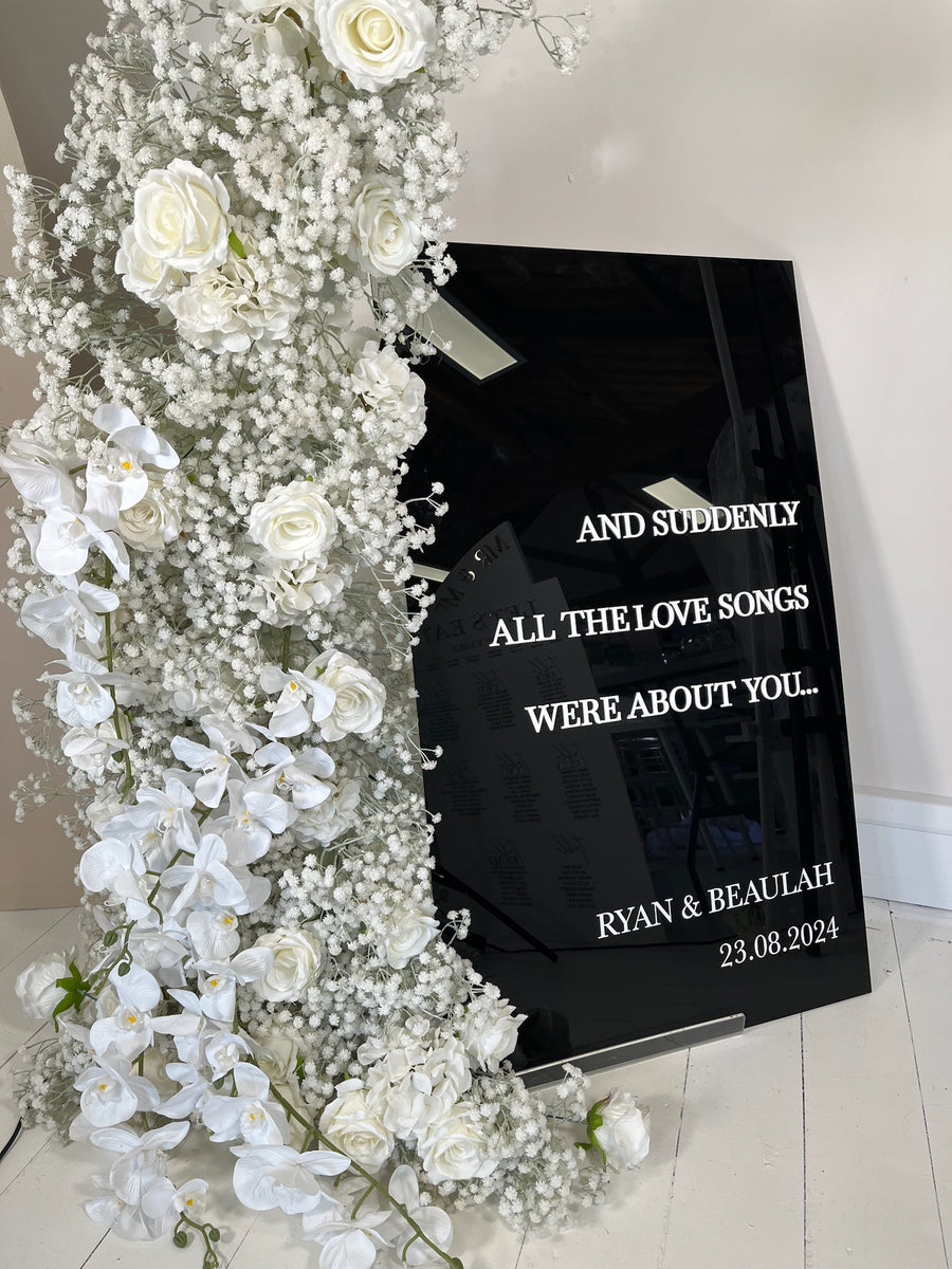 A1 Welcome Acrylic Signage