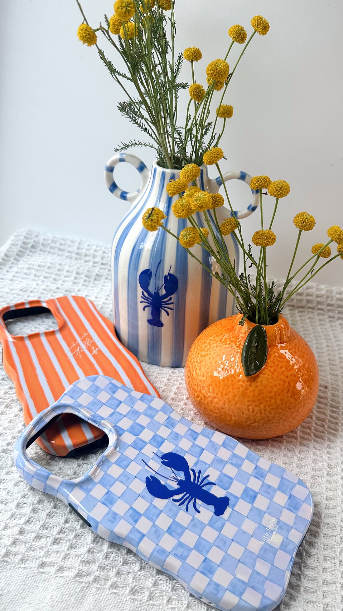 Orange Small Vase