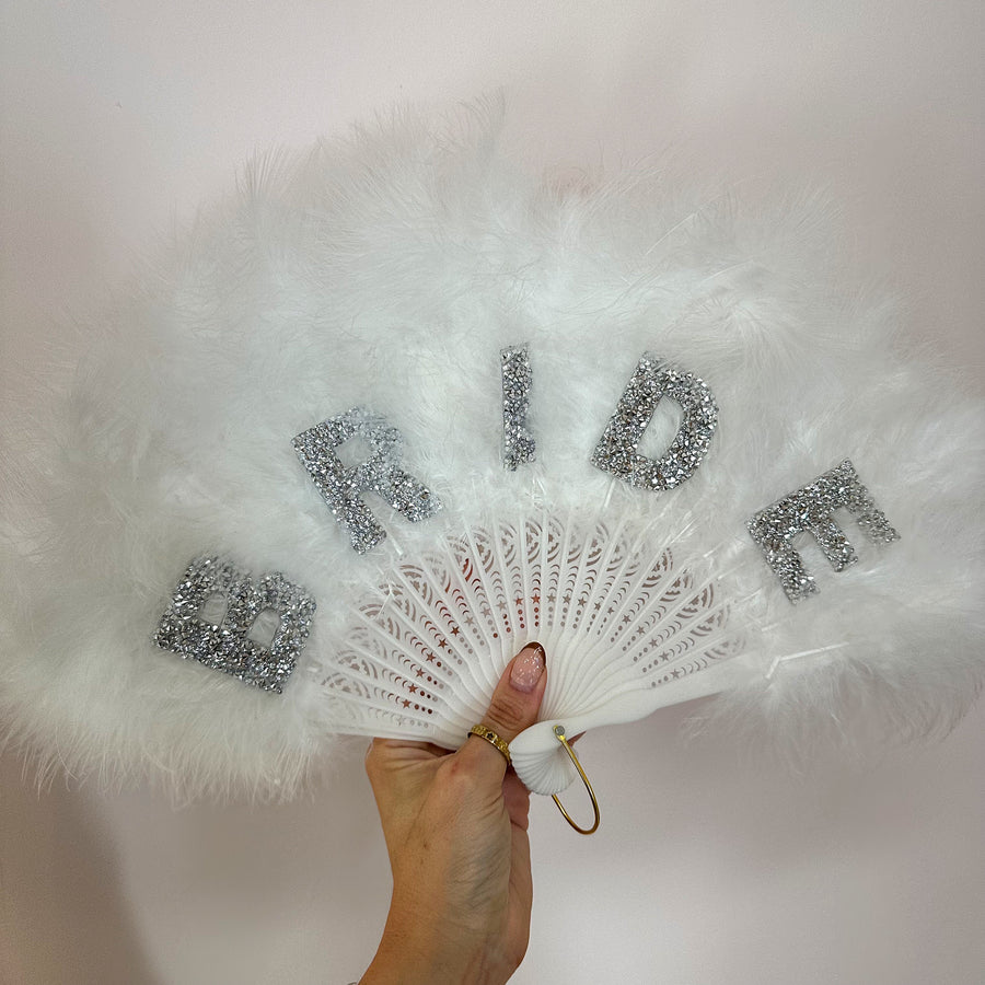 BRIDE Feather Fan