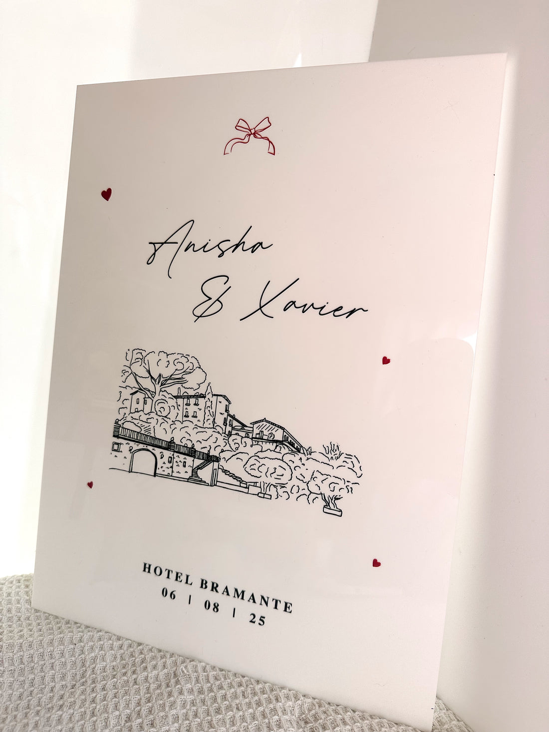 Venue Illustration Welcome Sign