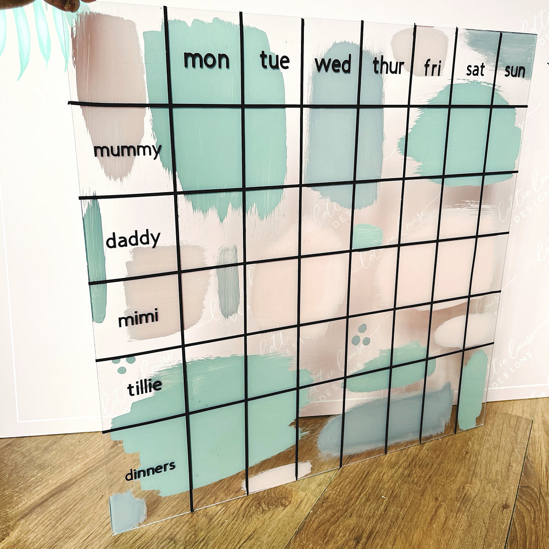 Acrylic Wall Planner