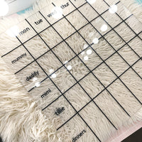 Acrylic Wall Planner