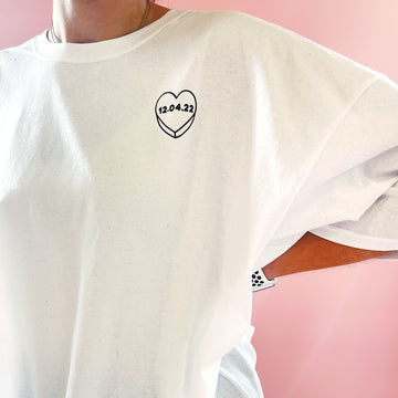 Loveheart Date Tshirt
