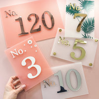 Premium Acrylic House Number Sign