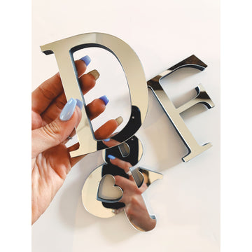 Personalised Mirrored Initials/ Numbers