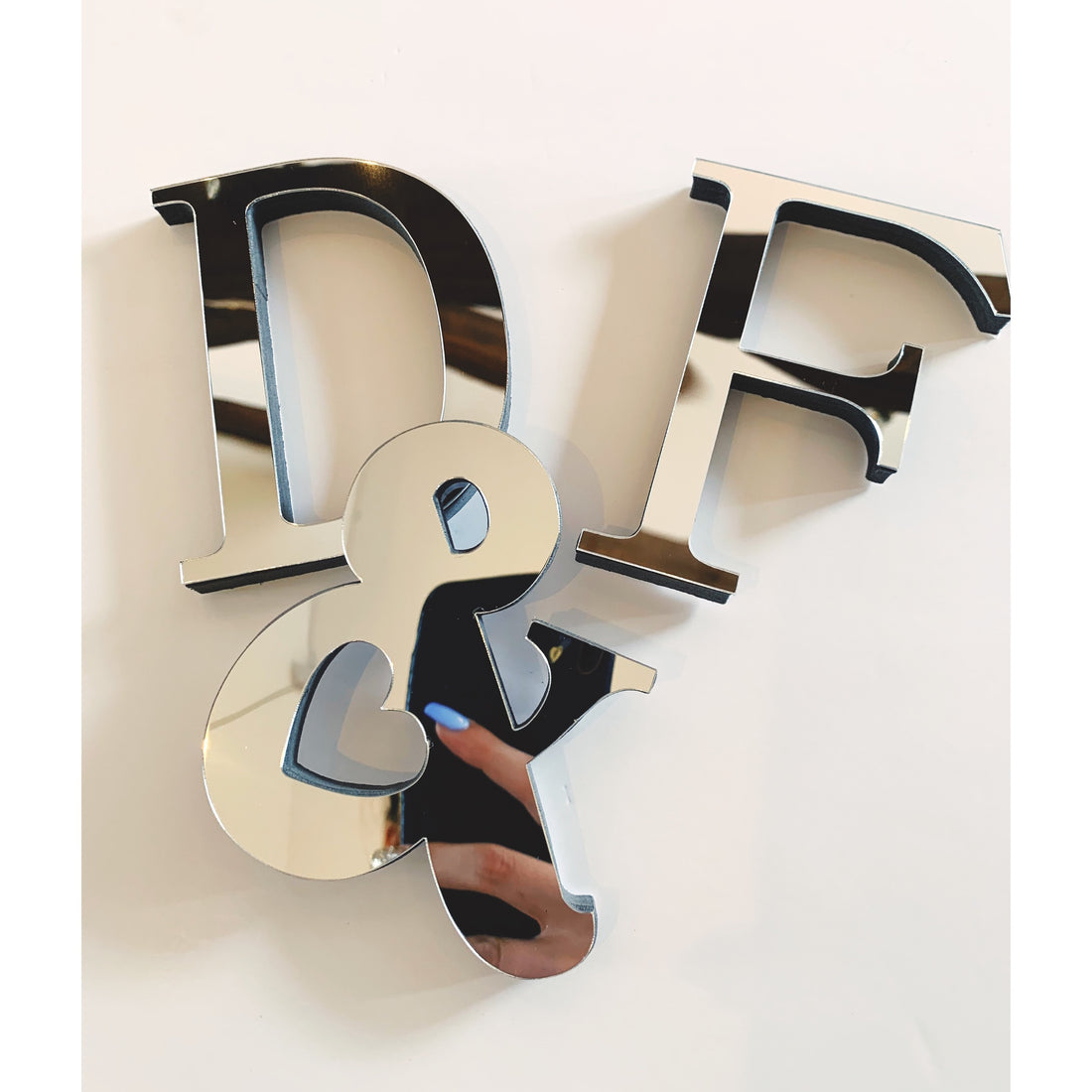 Personalised Mirrored Initials/ Numbers